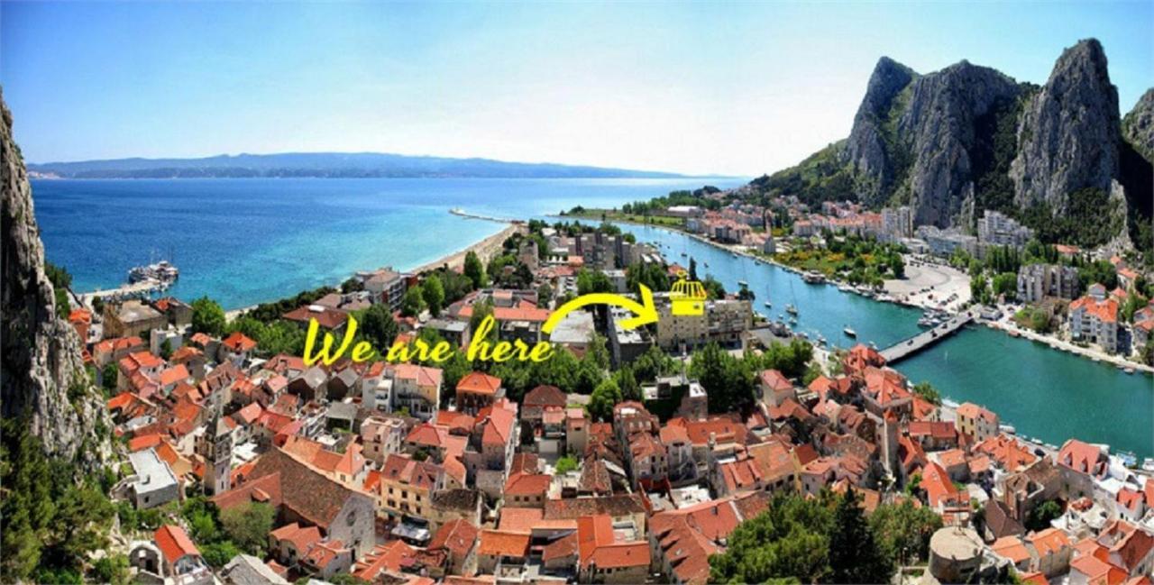 Apartment Vicko Omiš Eksteriør billede